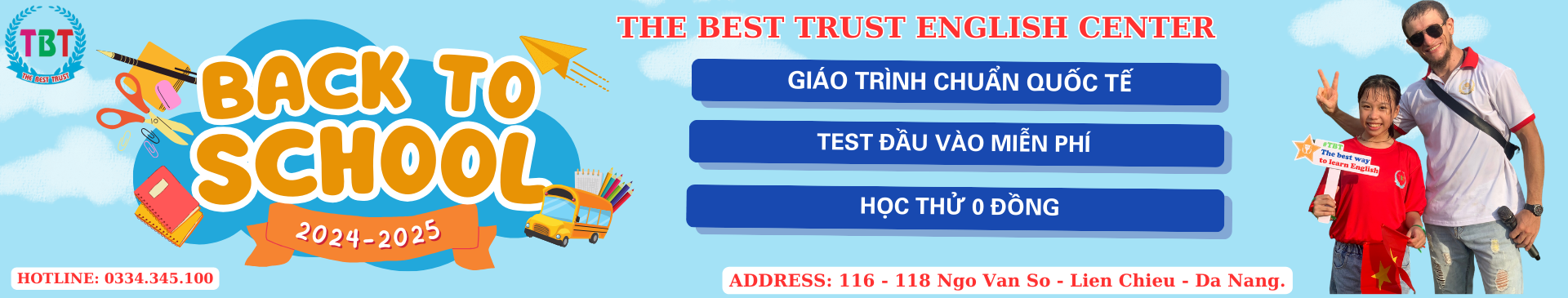 NUÔI DƯỠNG VÀ PHÁT TRIỂN TÀI NĂNG TƯƠNG LAI TẠI TRUNG TÂM ANH NGỮ THE BEST TRUST: