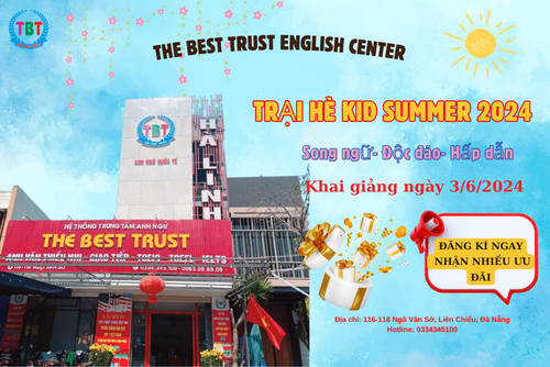 HỌC TIẾNG ANH 100% GIÁO VIÊN NƯỚC NGOÀI TẠI TBT ENGLISH