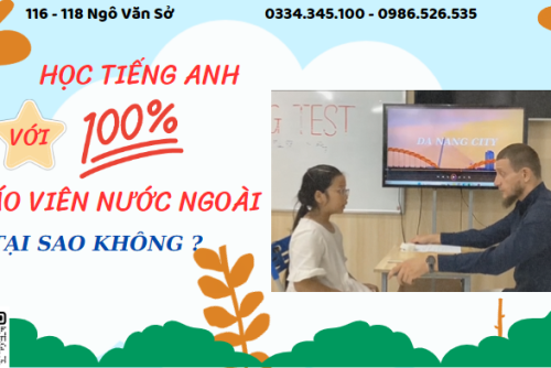 KHAI GIẢNG LỚP SPEAKING VỚI GIÁO VIÊN NƯỚC NGOÀI TẠI TBT – ƯU ĐÃI SIÊU HẤP DẪN !!!